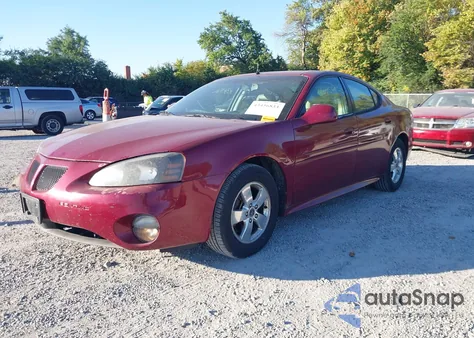 2005 Pontiac Grand Prix Gt from USA, damaged, VIN 2G2WS522451283731